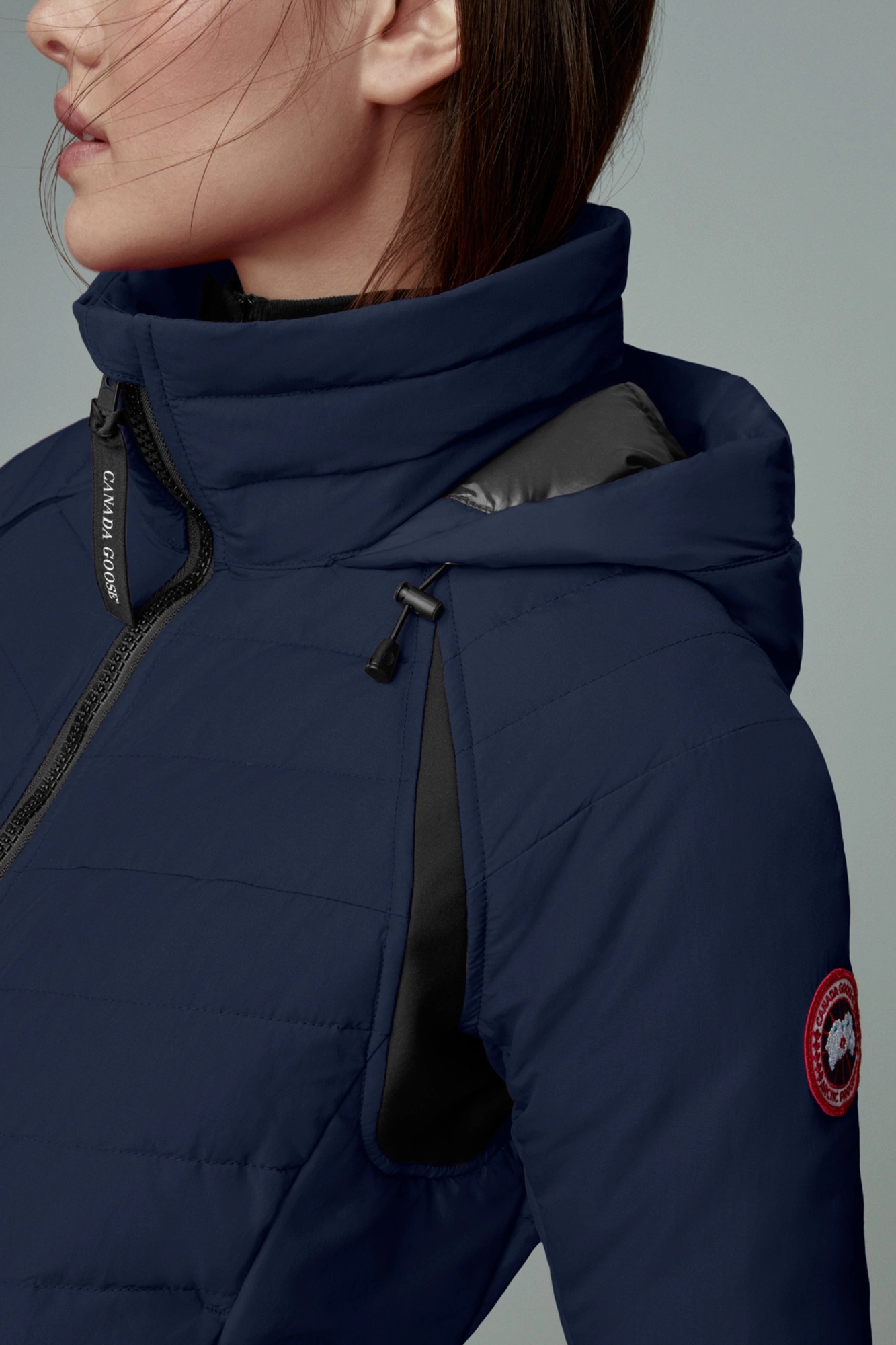 WOMEN'S HYBRIDGE BASE DOWN JACKET MATTE FINISH - 6