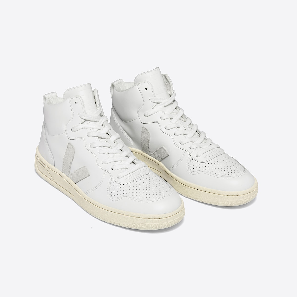 V-15 LEATHER WHITE - 2