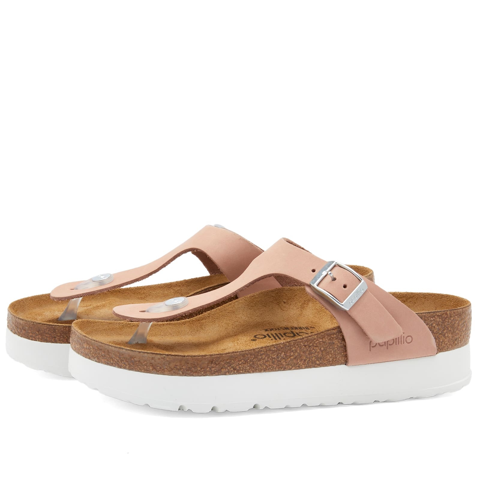 Birkenstock Gizeh Platform Flex Nubuck - 1