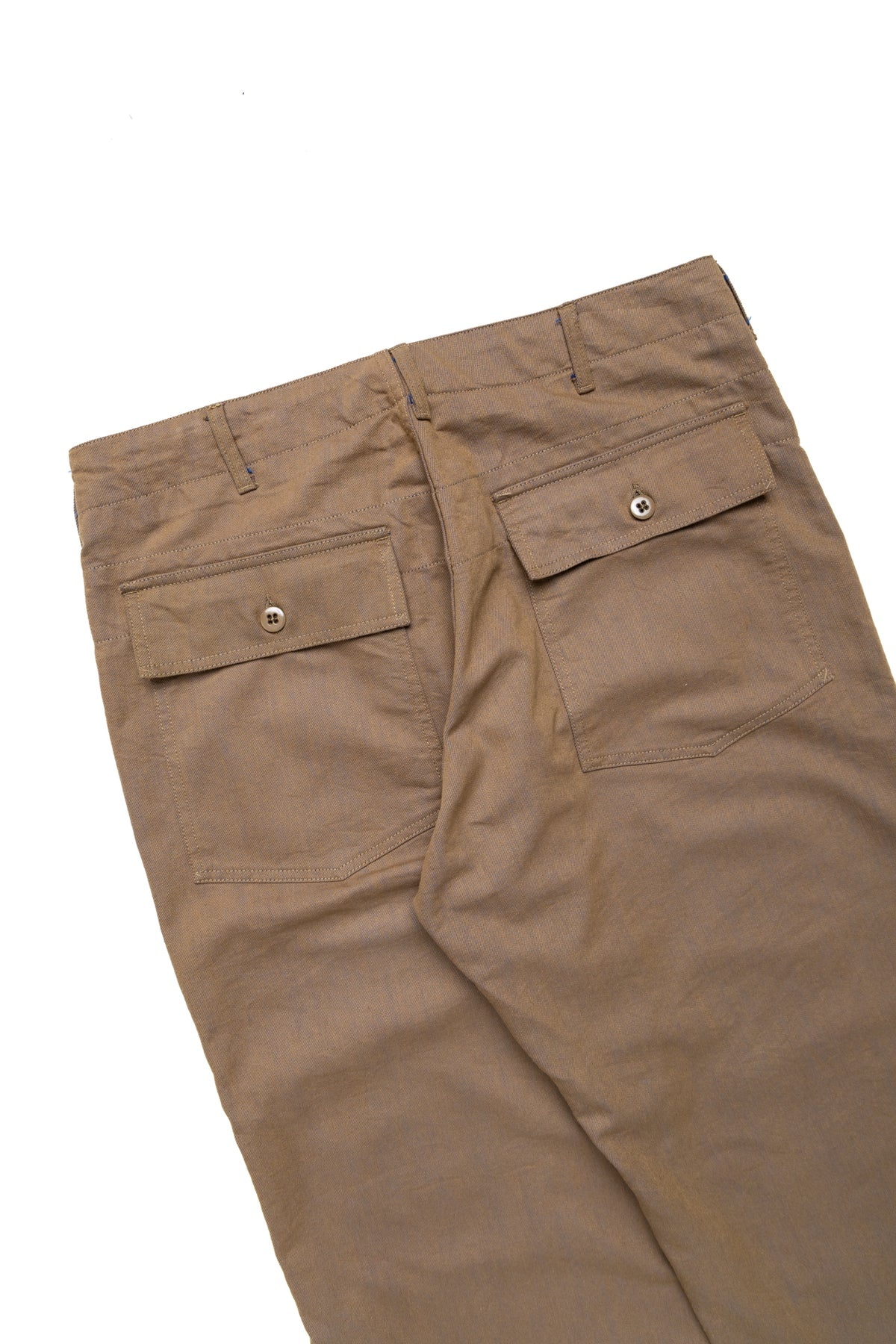 Fatigue Pant PC Iridescent Heavy Twill - Khaki/Blue - 10