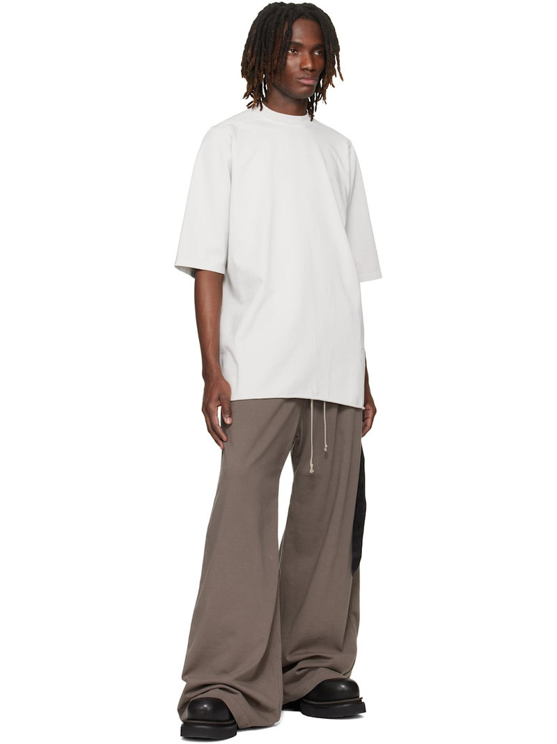 Rick Owens DRKSHDW Gray Temple Geth Belas Sweatpants outlook