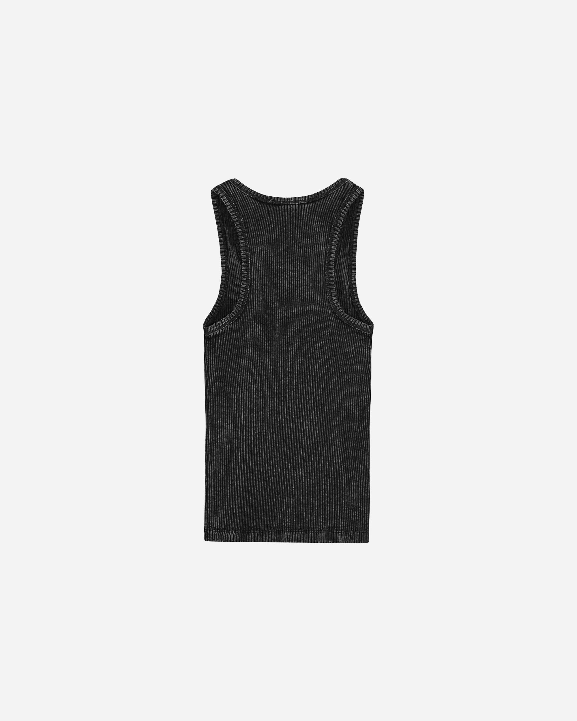 Heavy Rib Jersey Tank Top - 2