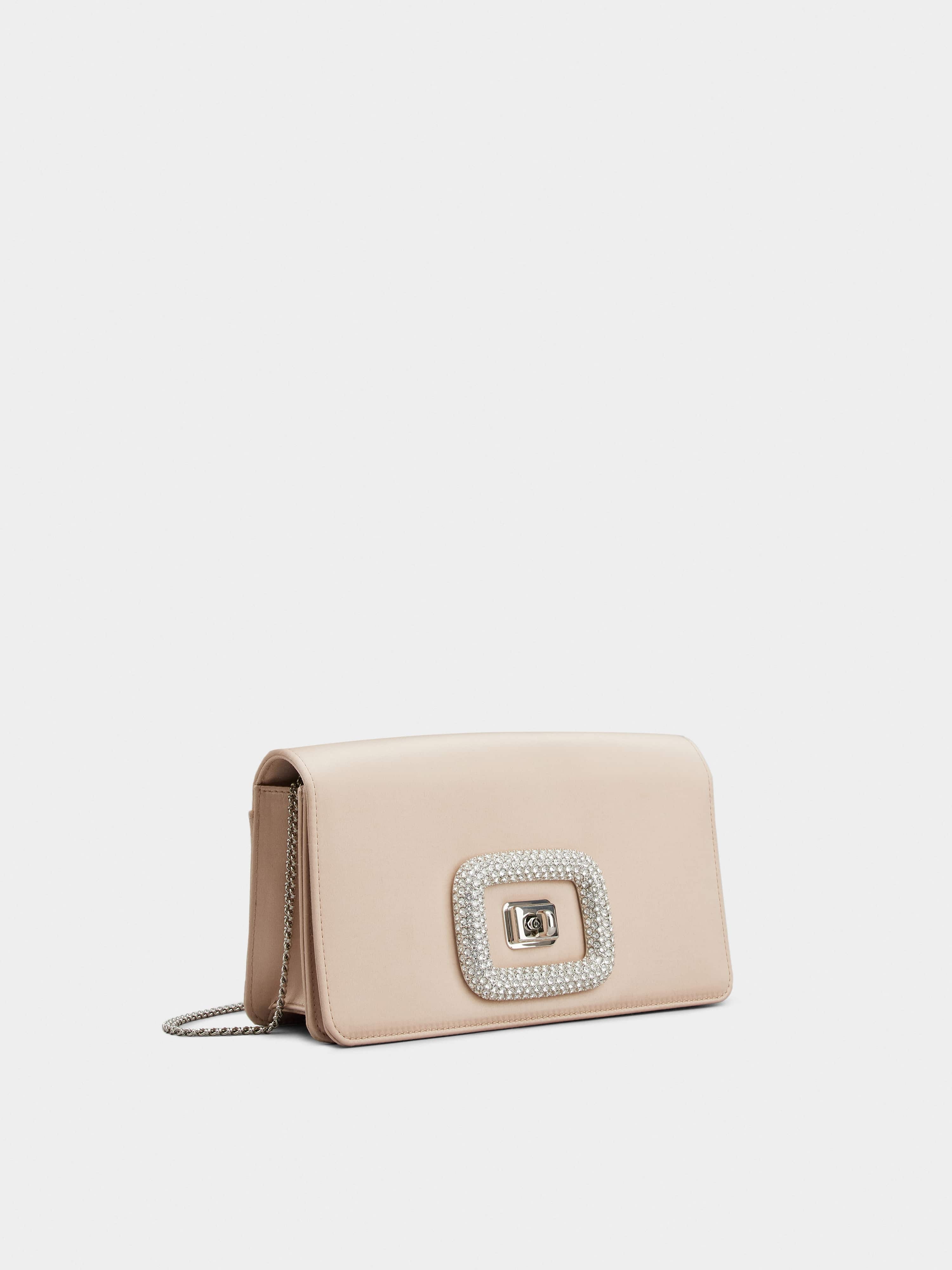 Viv' Choc Jewel Mini Bag in Satin - 3