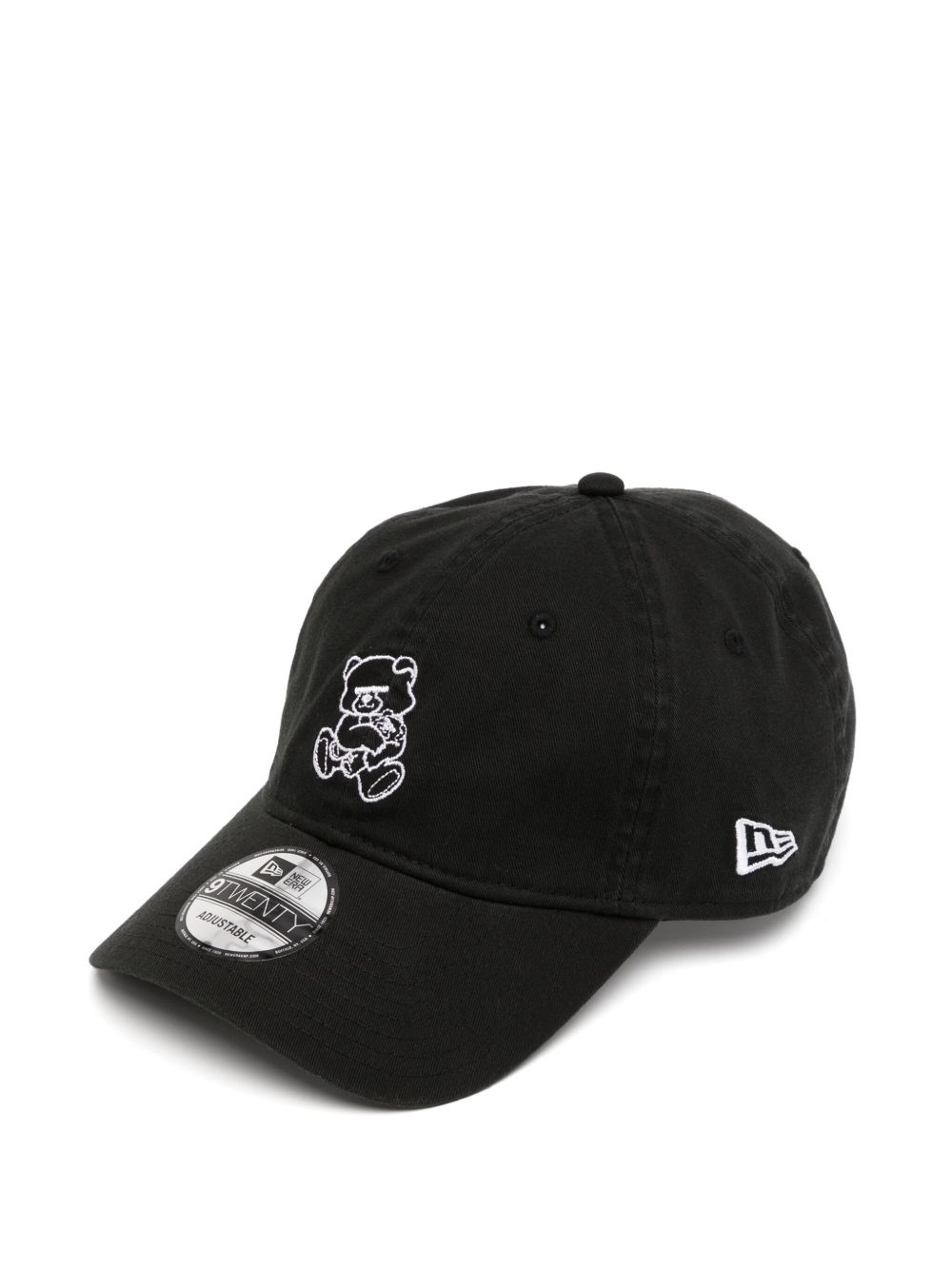 embroidered cap - 1