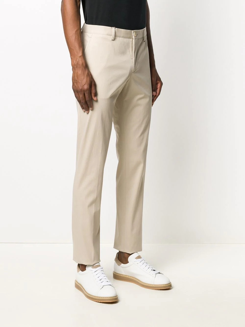 skinny-fit chino trousers - 3