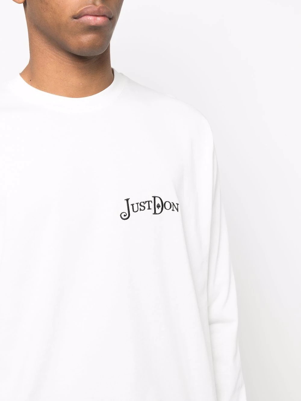 Authorized Dealer-embroidered long-sleeve T-shirt - 5