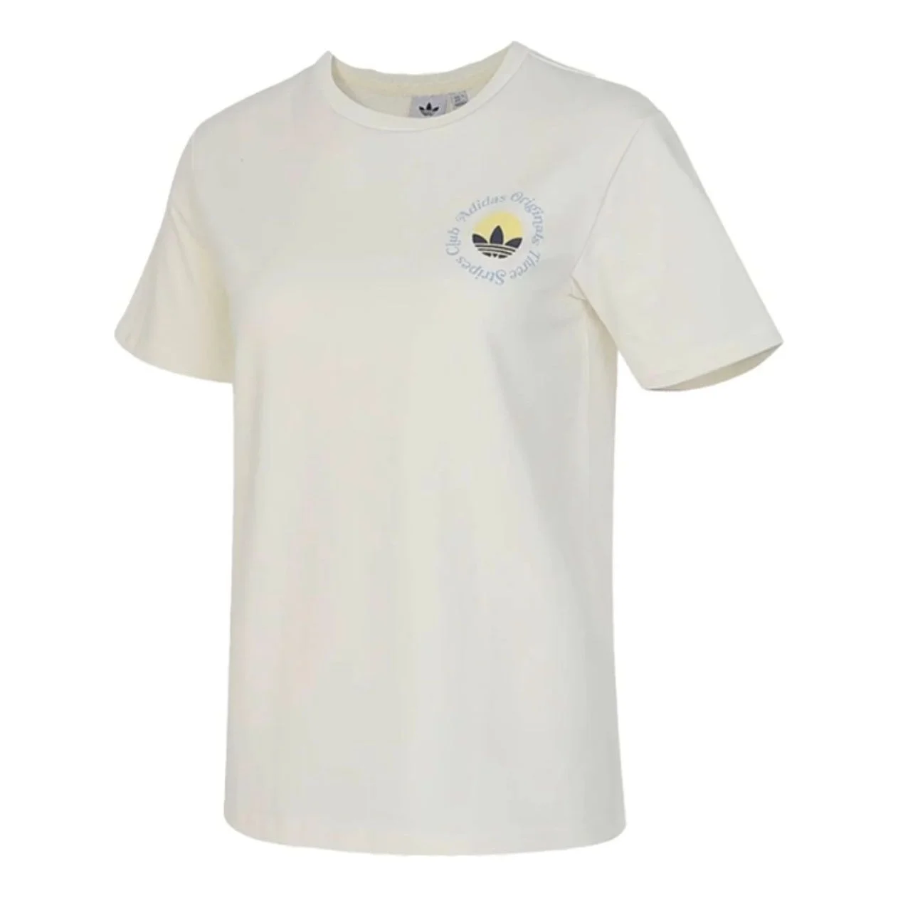(WMNS) adidas 원본 도표 T-Shirt 'White' IR7473 - 1