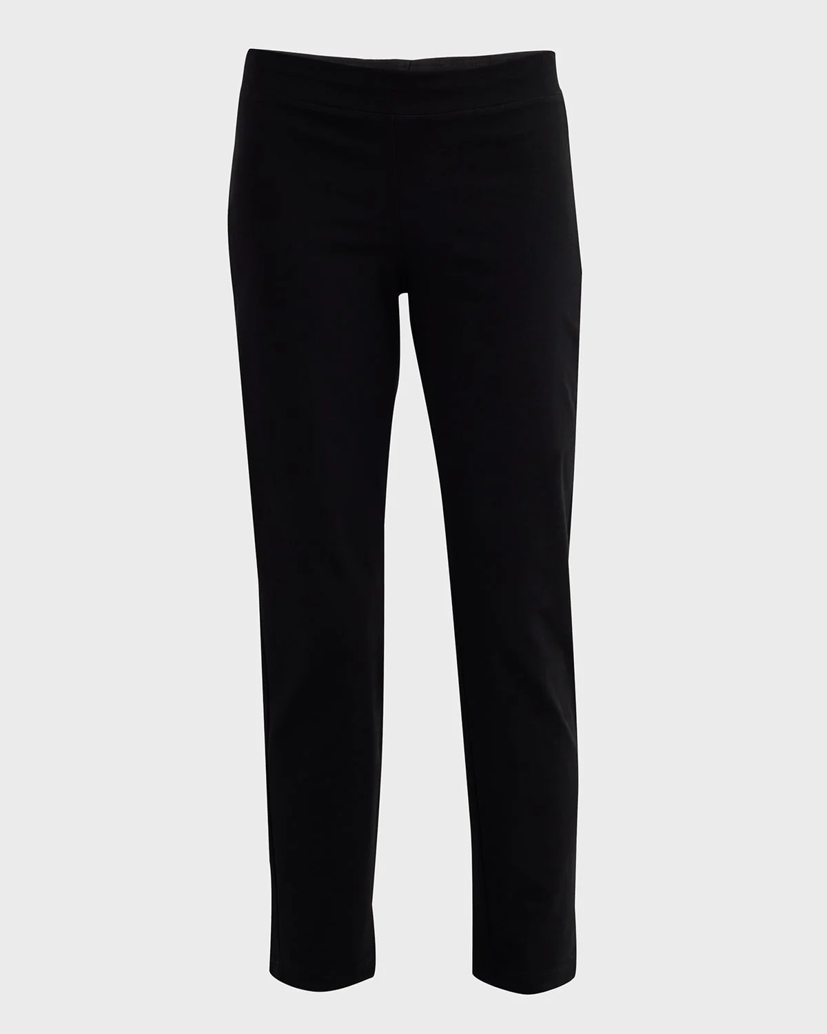 Washable Stretch Crepe Slim Ankle Pants - 1