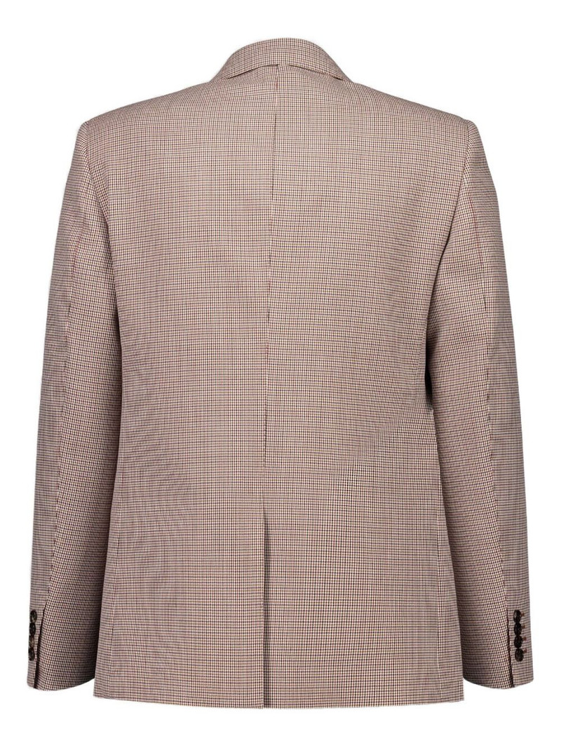 GUCCI gingham-pattern blazer outlook
