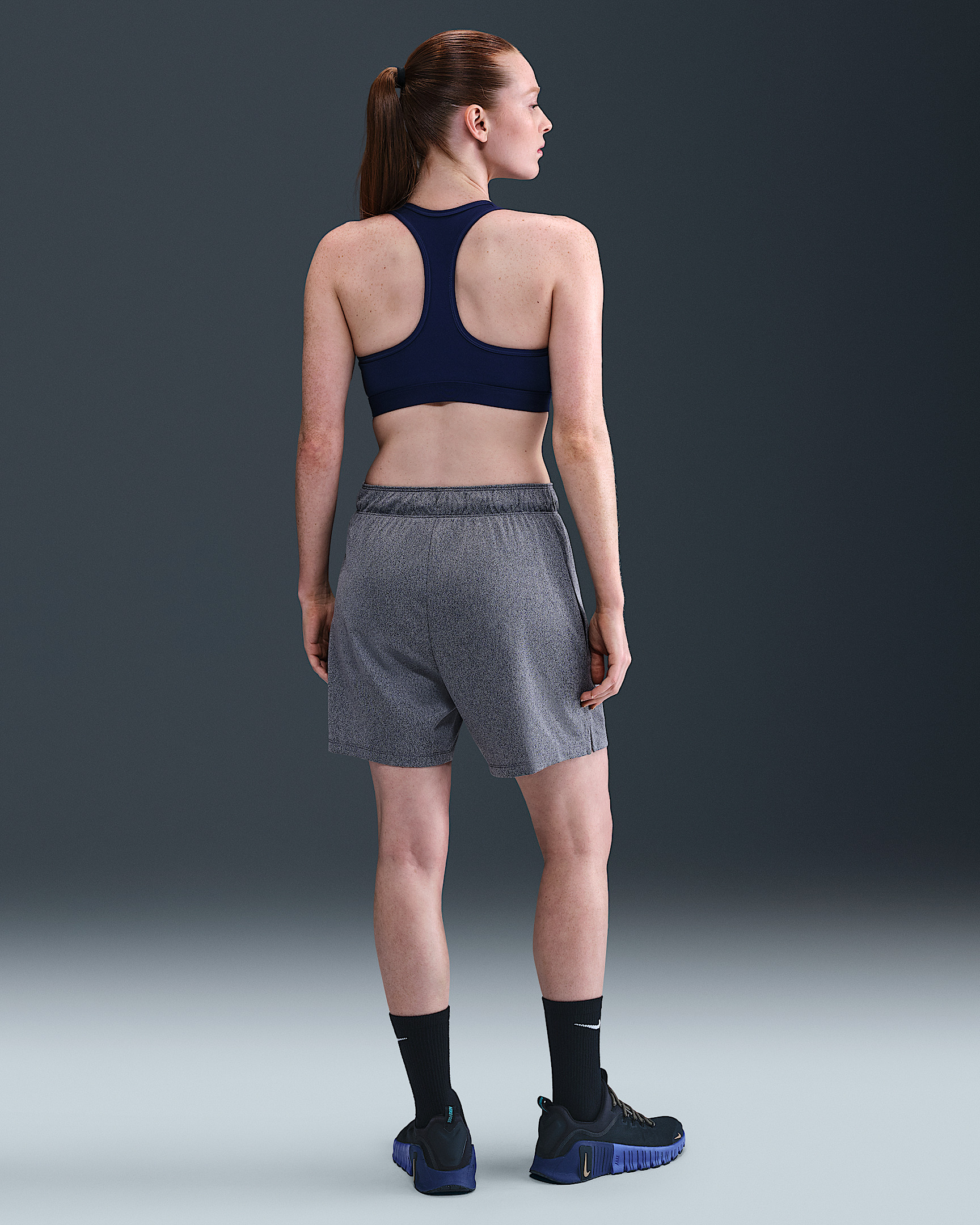Nike Attack Women's Dri-FIT Fitness Mid-Rise 5" Unlined Shorts - 4