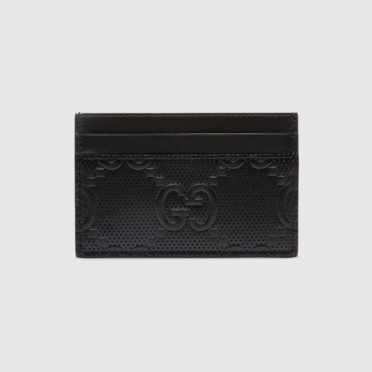 GG embossed card case - 1