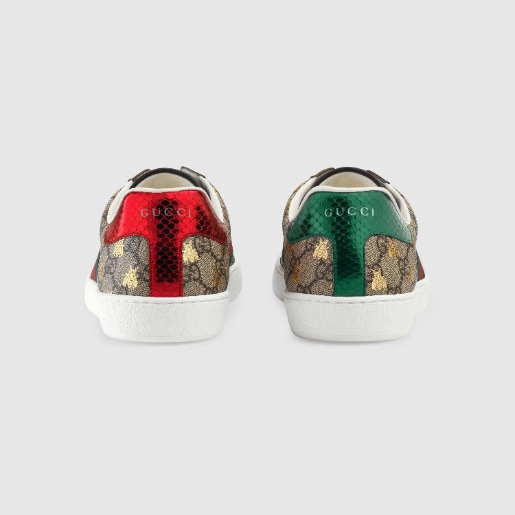 Gucci Ace GG Supreme Bees Sneakers - 3
