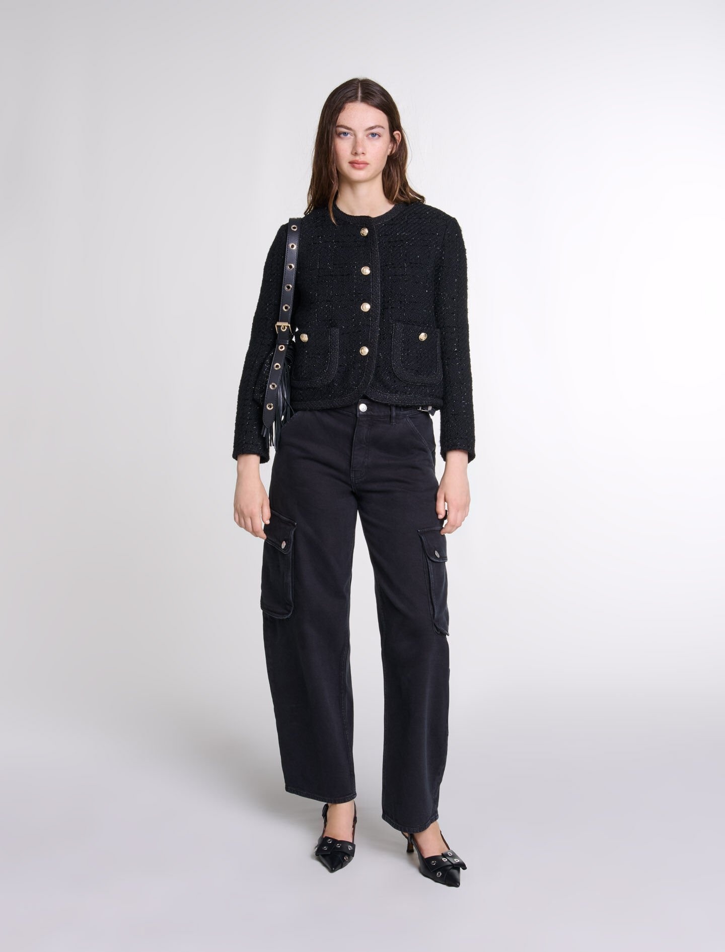 Short tweed jacket - 2