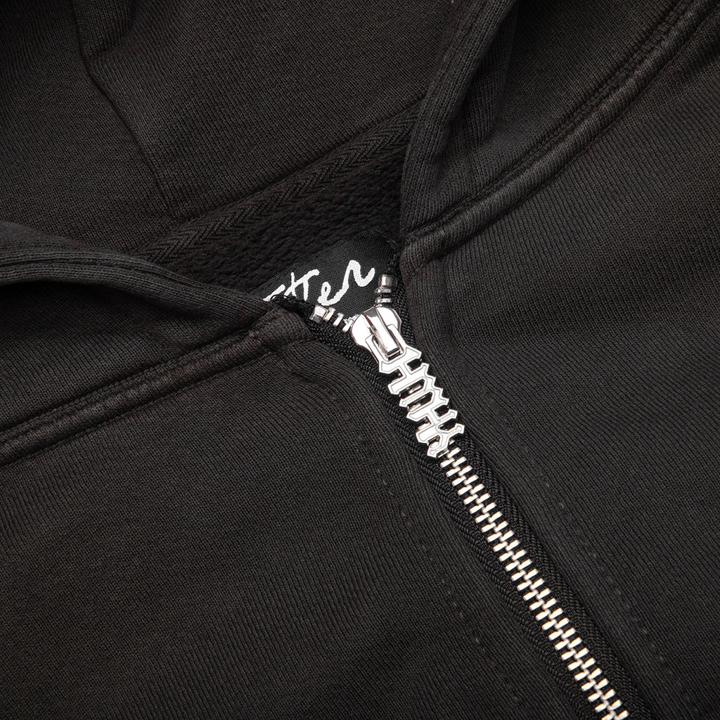 USO-123 CVA ZIP HOODIE - MECHANIC BLACK - 3