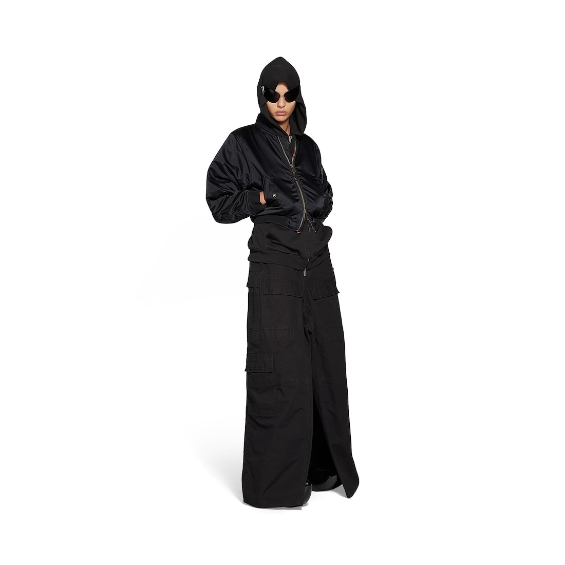 Shrunk Bomber in Black - 2