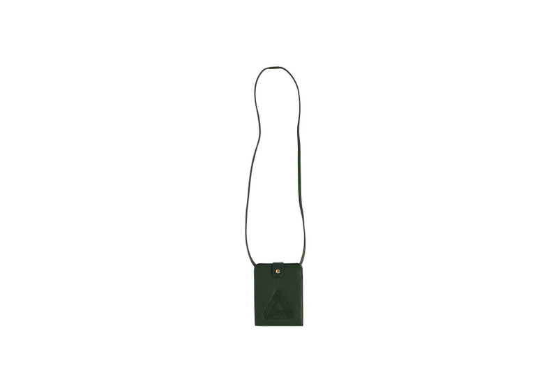 PALACE LEATHER HANGING WALLET GREEN 4