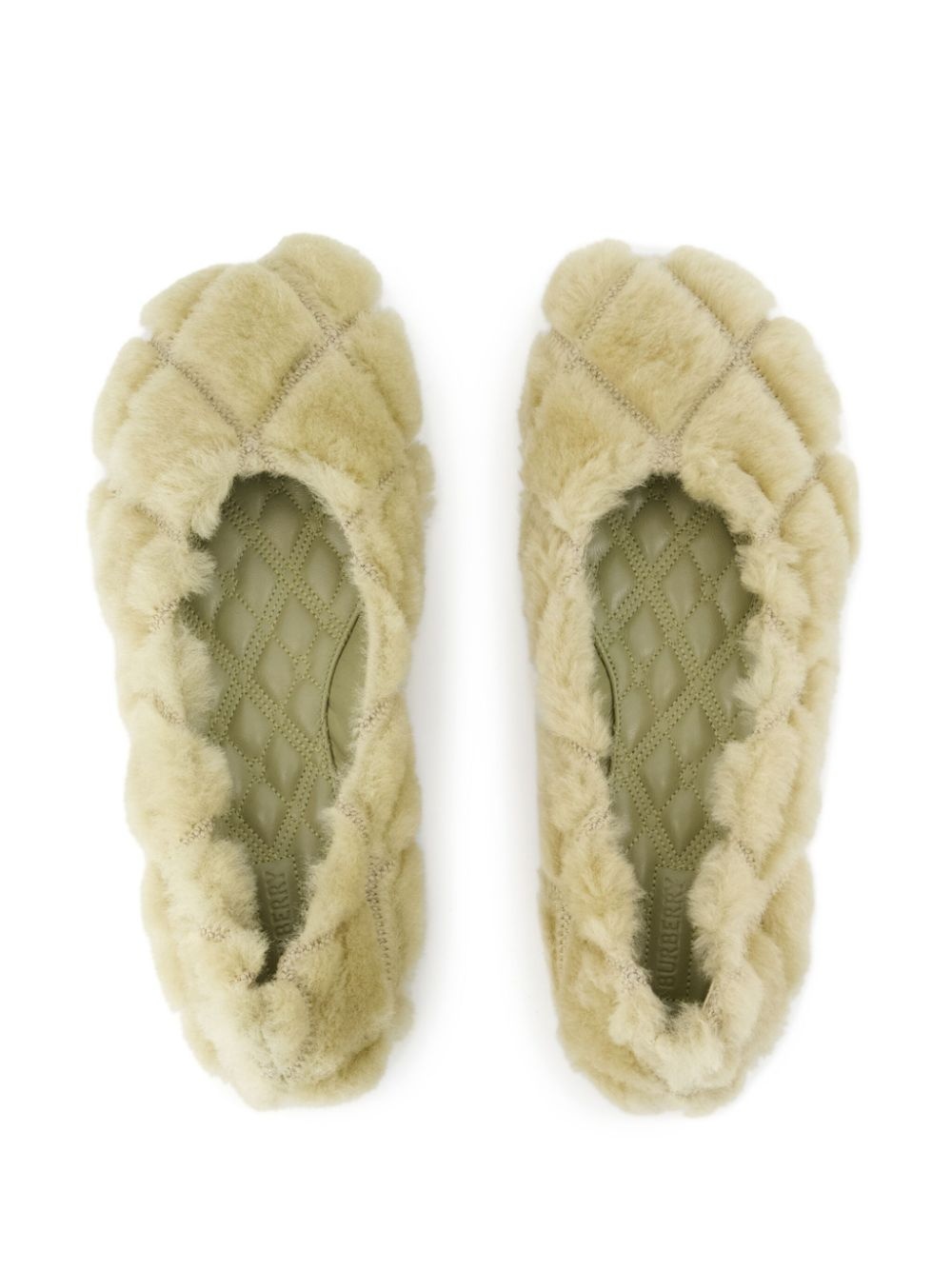 shearling balleria shoes - 4