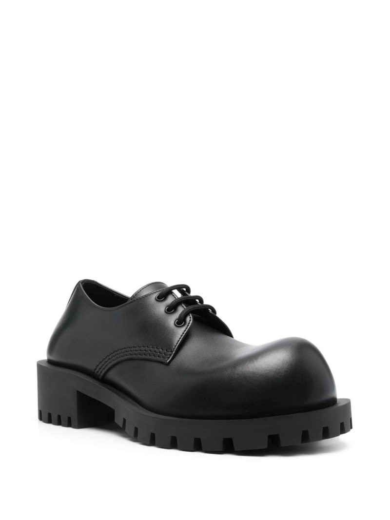 BALENCIAGA leather Oxford shoes outlook