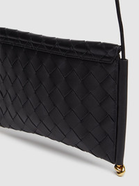 Bottega Veneta Solstice Horizontal leather phone pouch