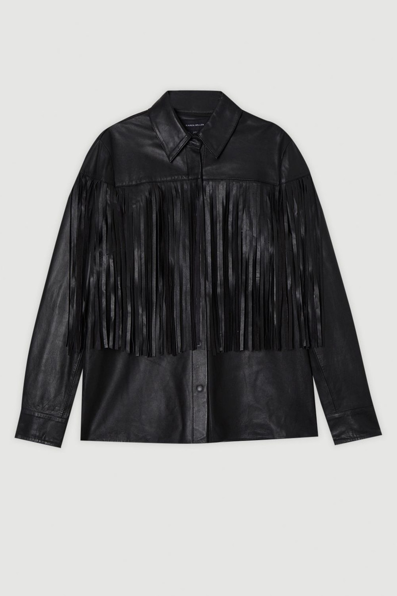 Leather Tassel Jacket 4