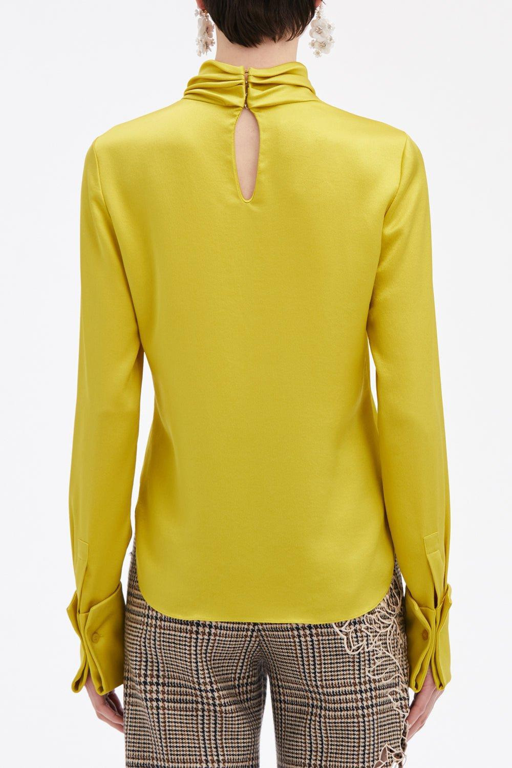 Mock Neck Blouse - 6