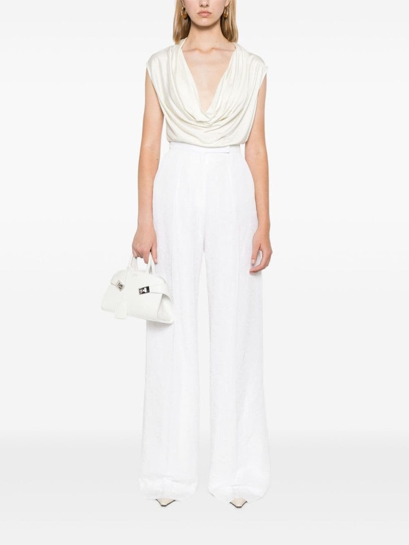 Max Mara Laringe high-waist straight-leg trousers outlook
