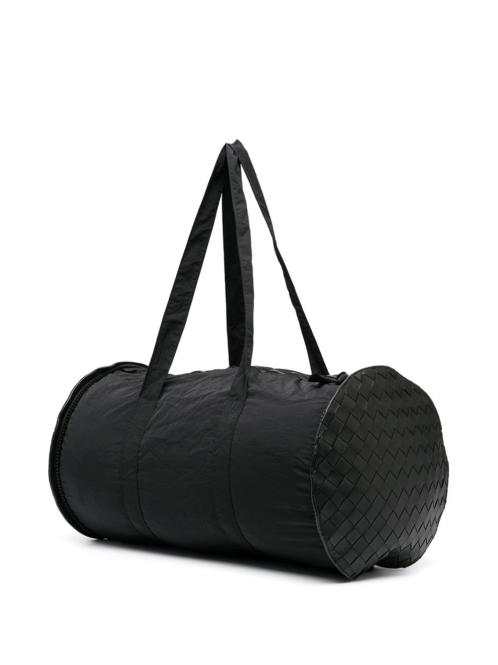 Intrecciato panel detail holdall - 3