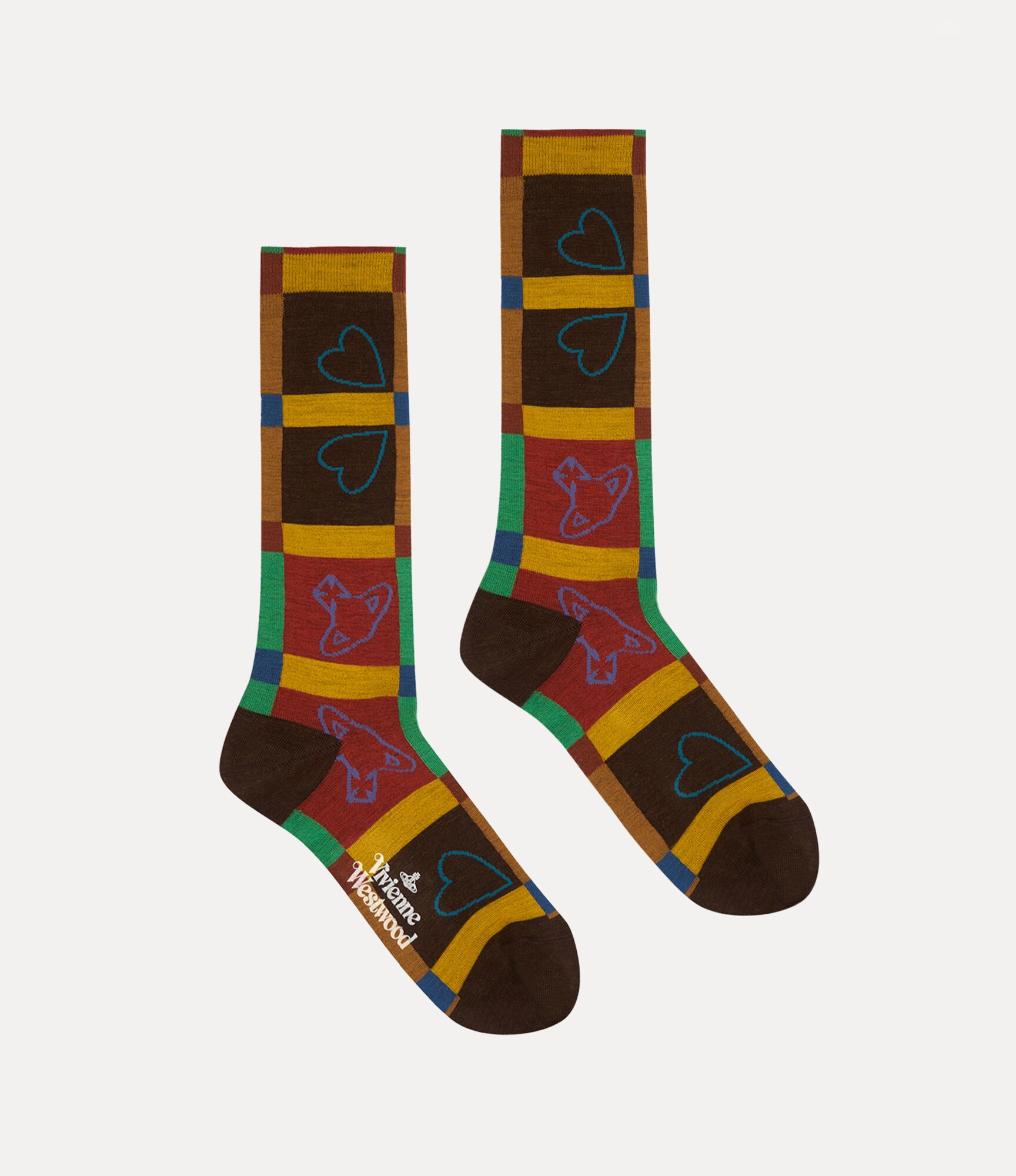 HEARTS AND ORBS SOCKS - 2