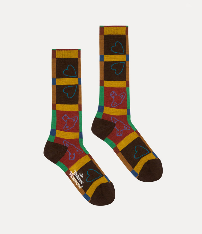 Vivienne Westwood HEARTS AND ORBS SOCKS outlook