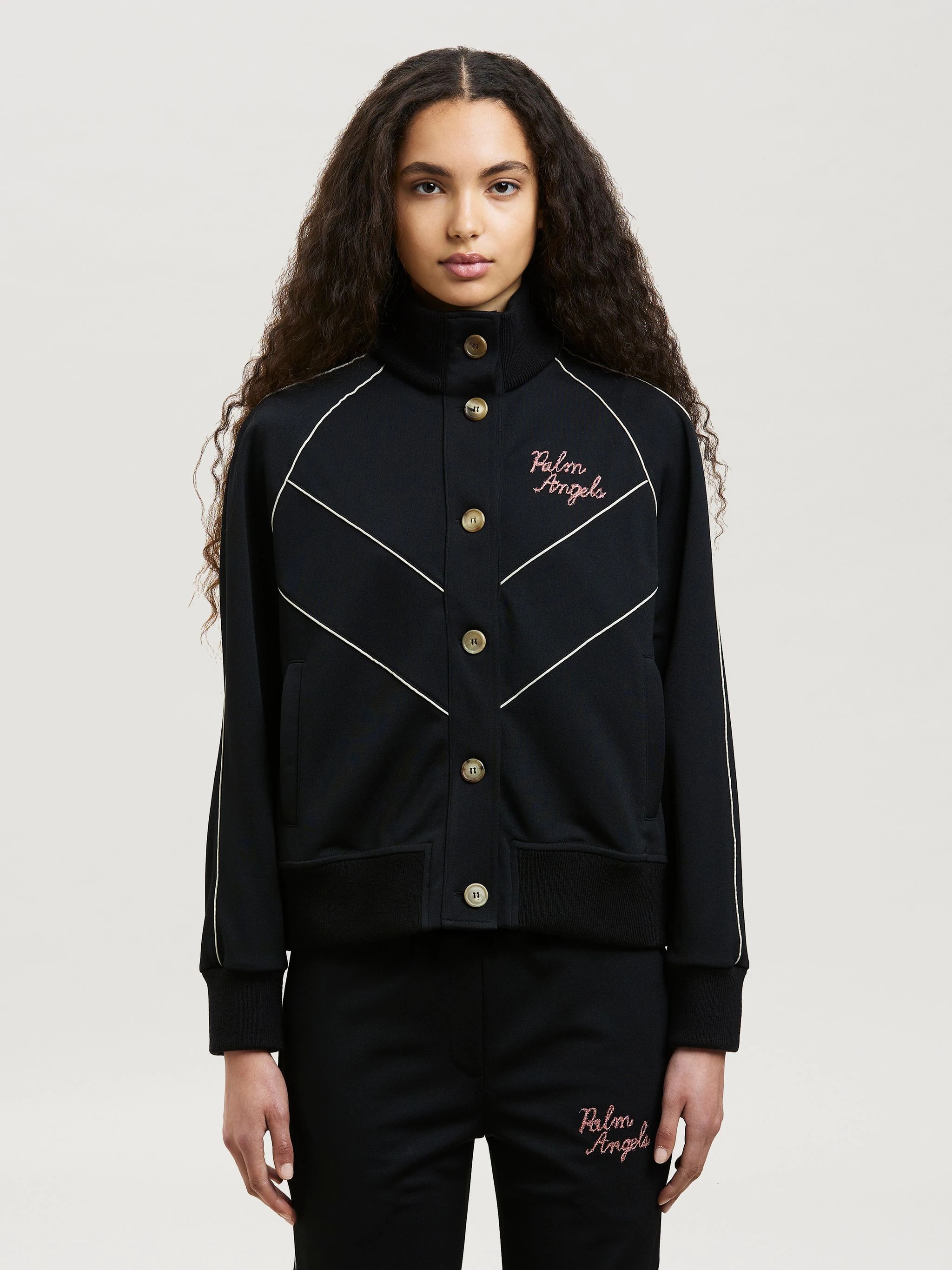 BUTTONED TRACK JACKET - 3