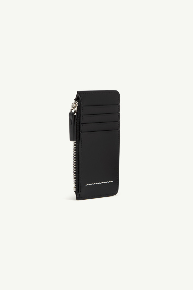 Numeric logo zip card holder 3