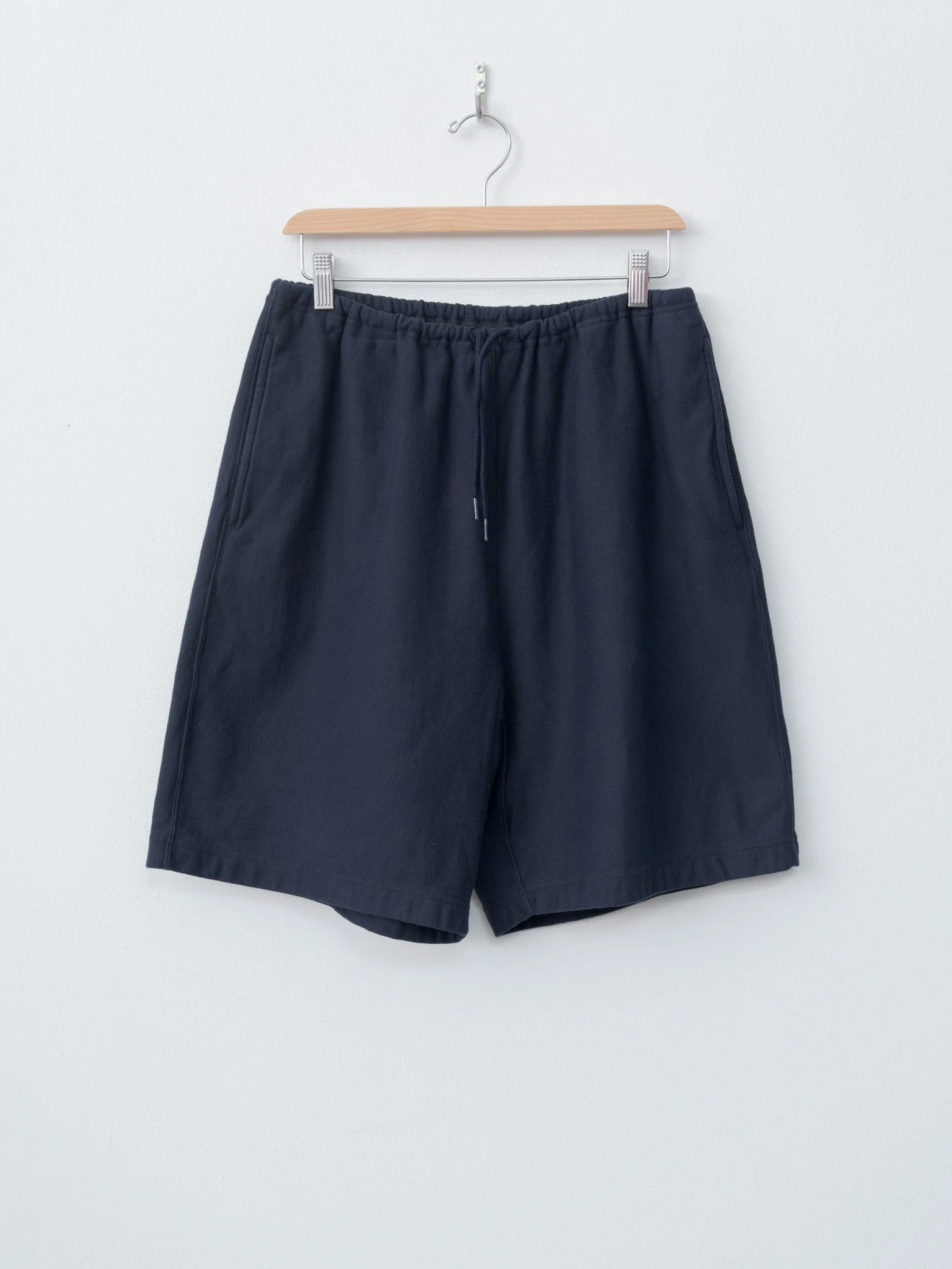 Thin Sweat Shorts - Dark Navy - 1