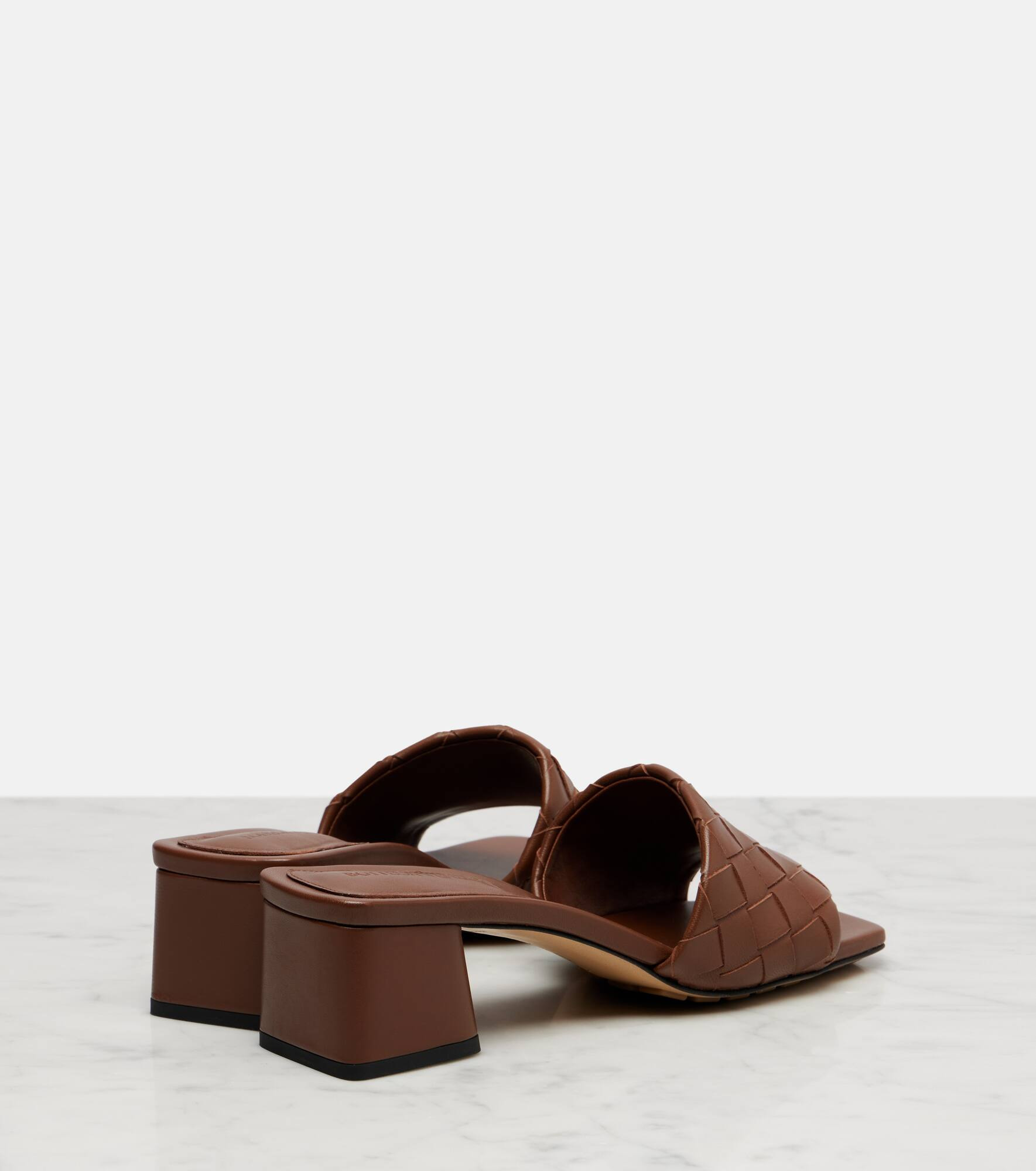 Parco 45 Intrecciato leather mules - 2