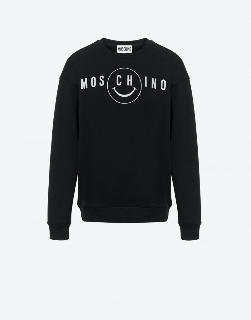 MOSCHINO SMILEY® ORGANIC COTTON SWEATSHIRT 1