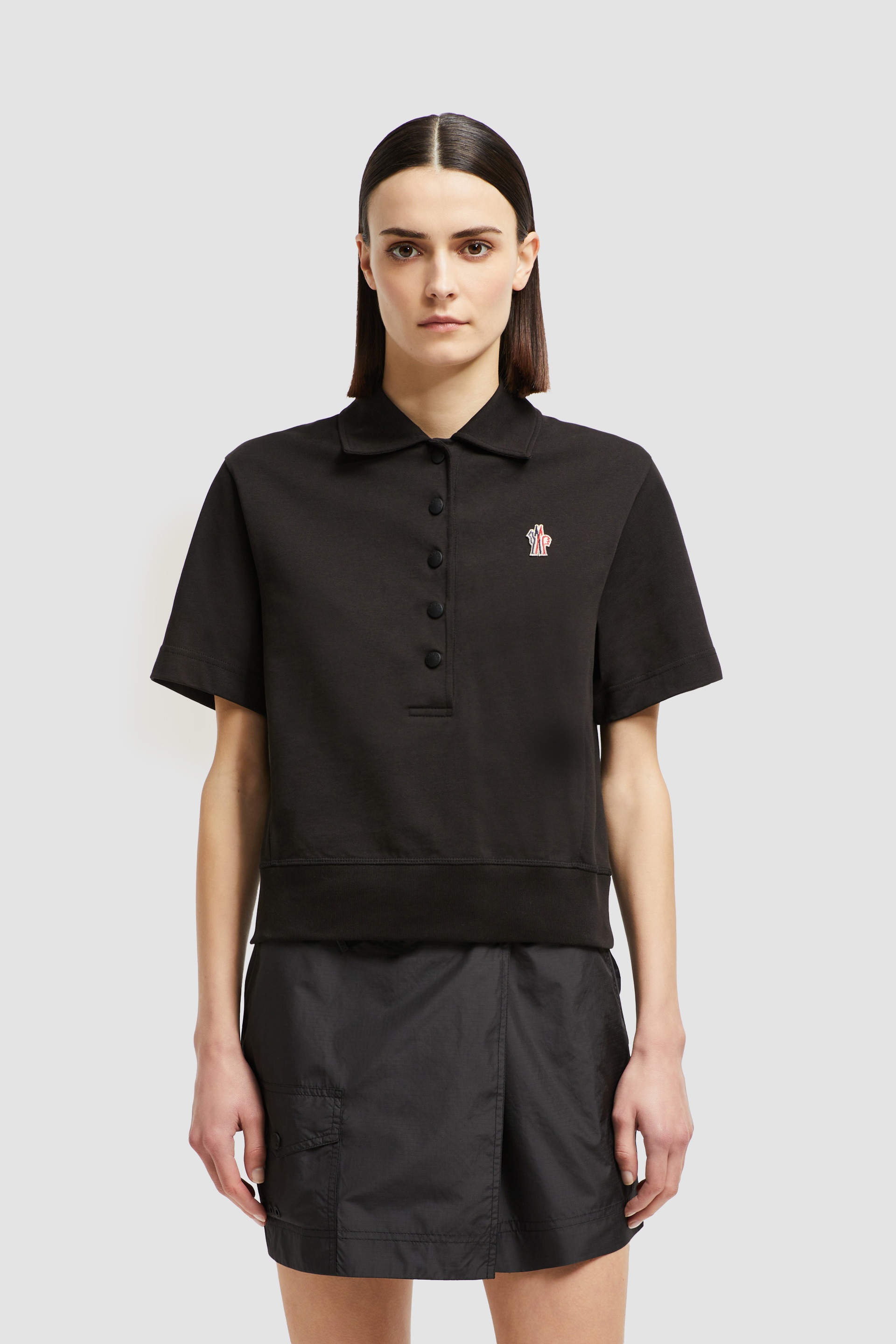 Logo Patch Cotton Polo Shirt - 3