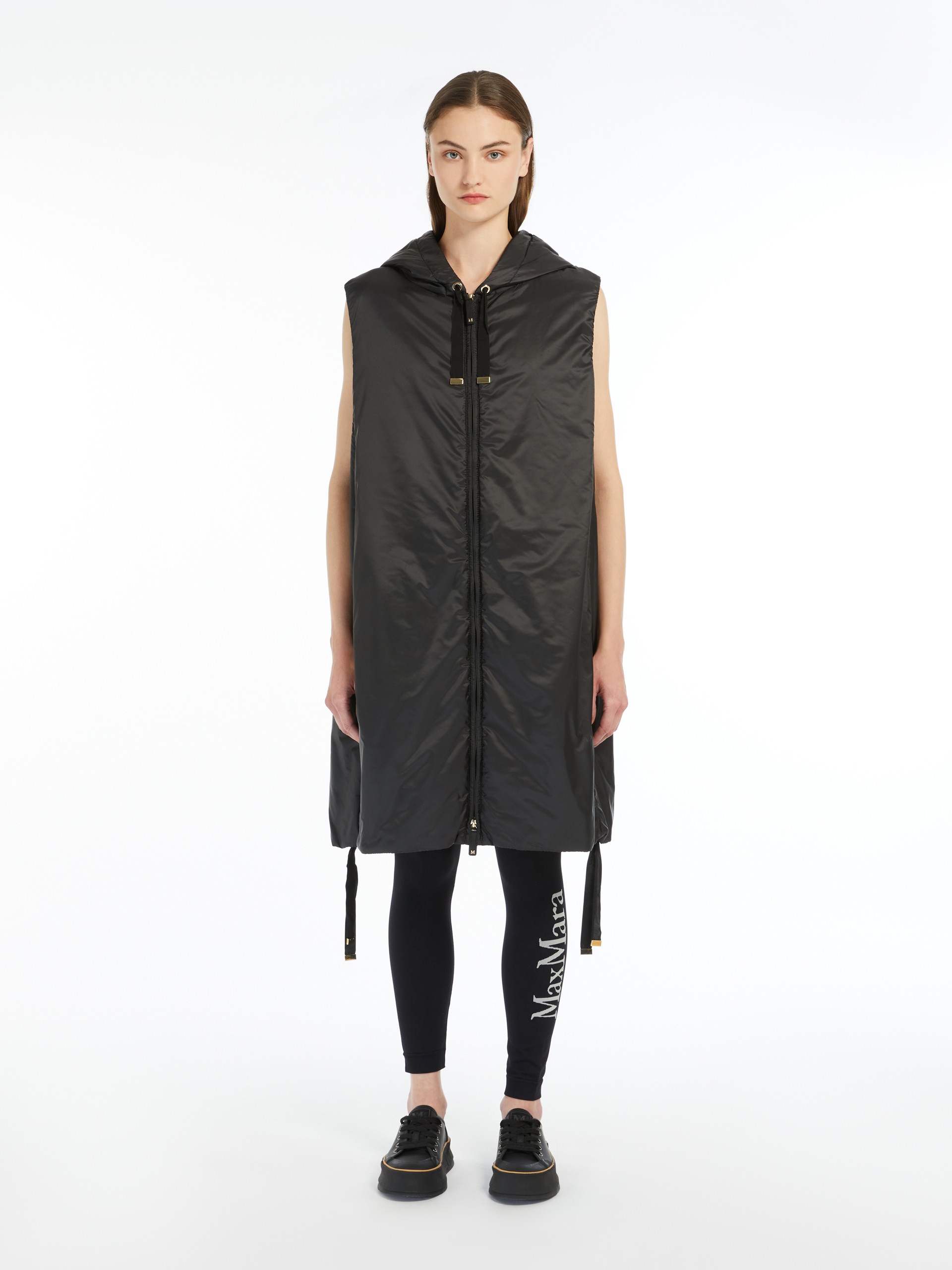 GREENGI Water-repellent technical canvas gilet - 3