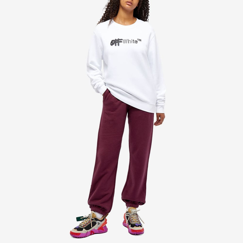 Off-White Off-White Spray Logo Cuffed Sweat Pant outlook