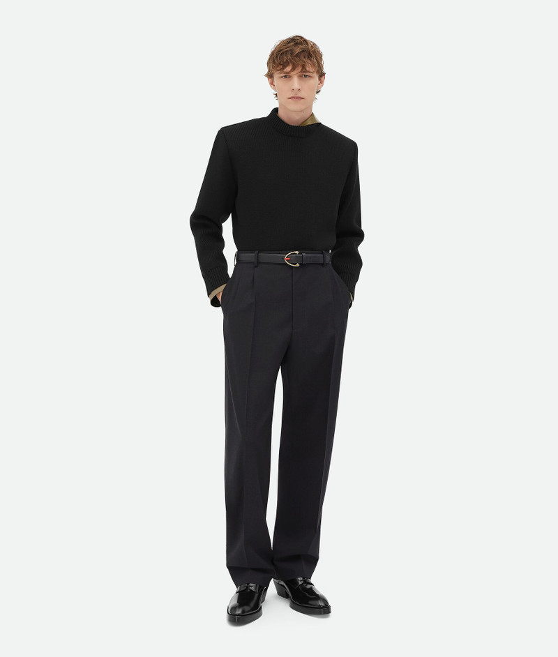 Classic Wool Tailored Jumper - 1
