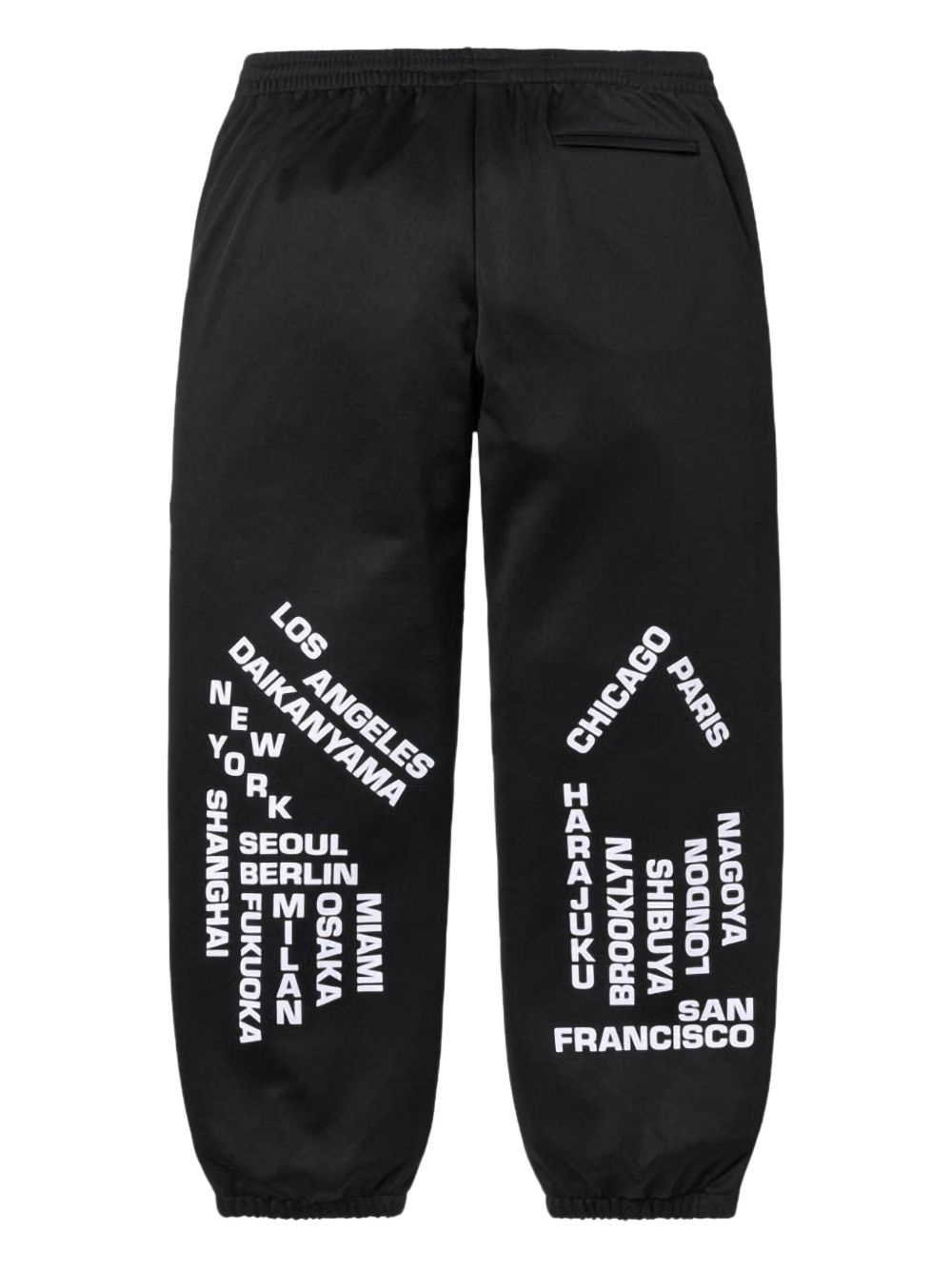 Worldwide "SS 25 - Black" track pants - 2