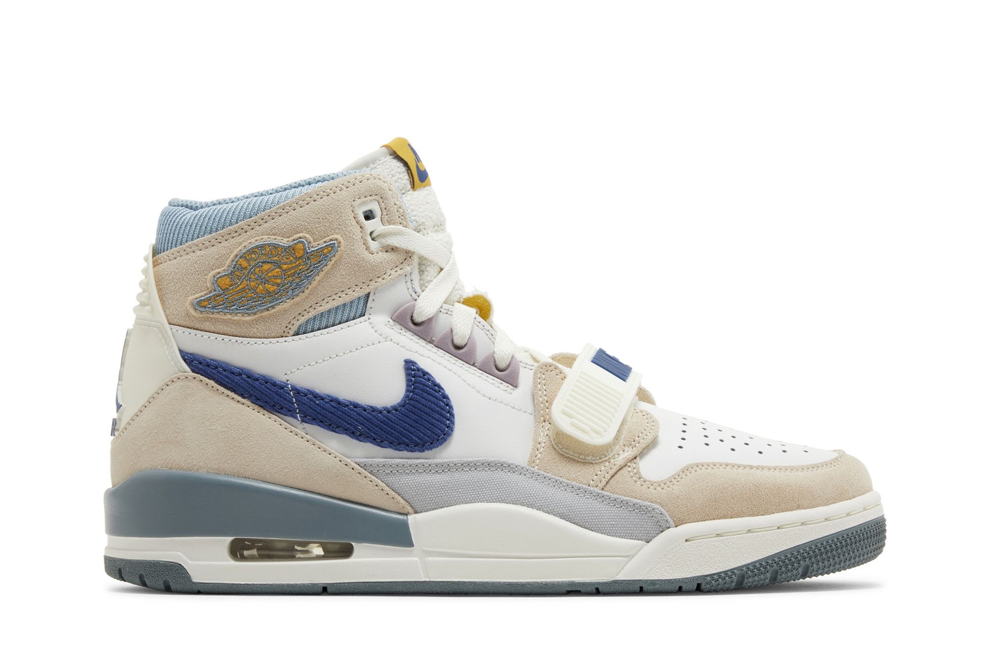 Jordan Legacy 312 'Corduroy Swoosh - White Mystic Navy' - 1