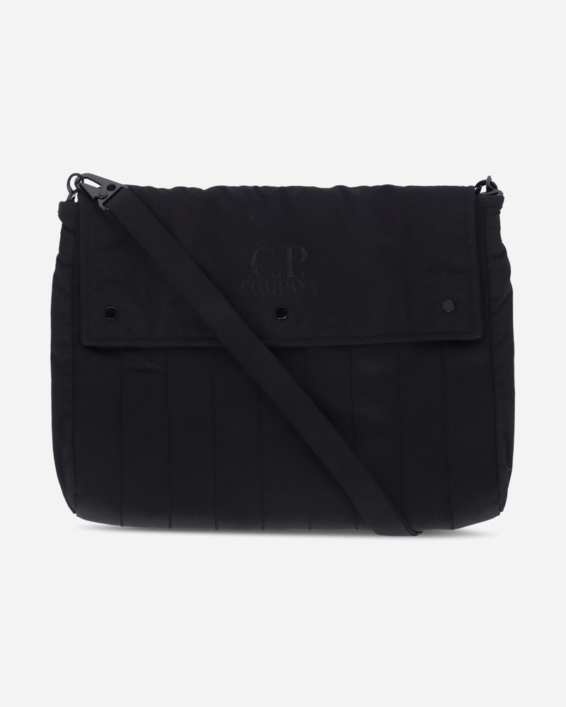 C.P. Company Herringbone Logo Bag Black outlook