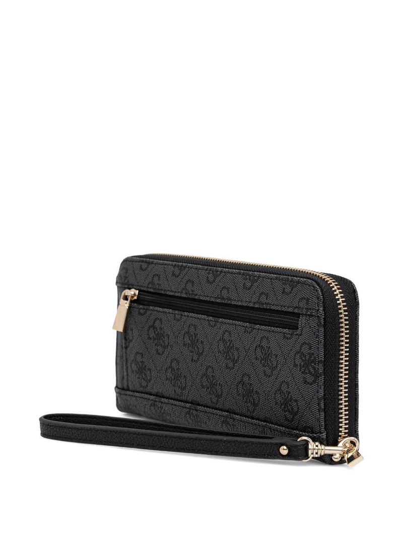 GUESS USA Laurel 4G logo-print zip-around maxi wallet outlook