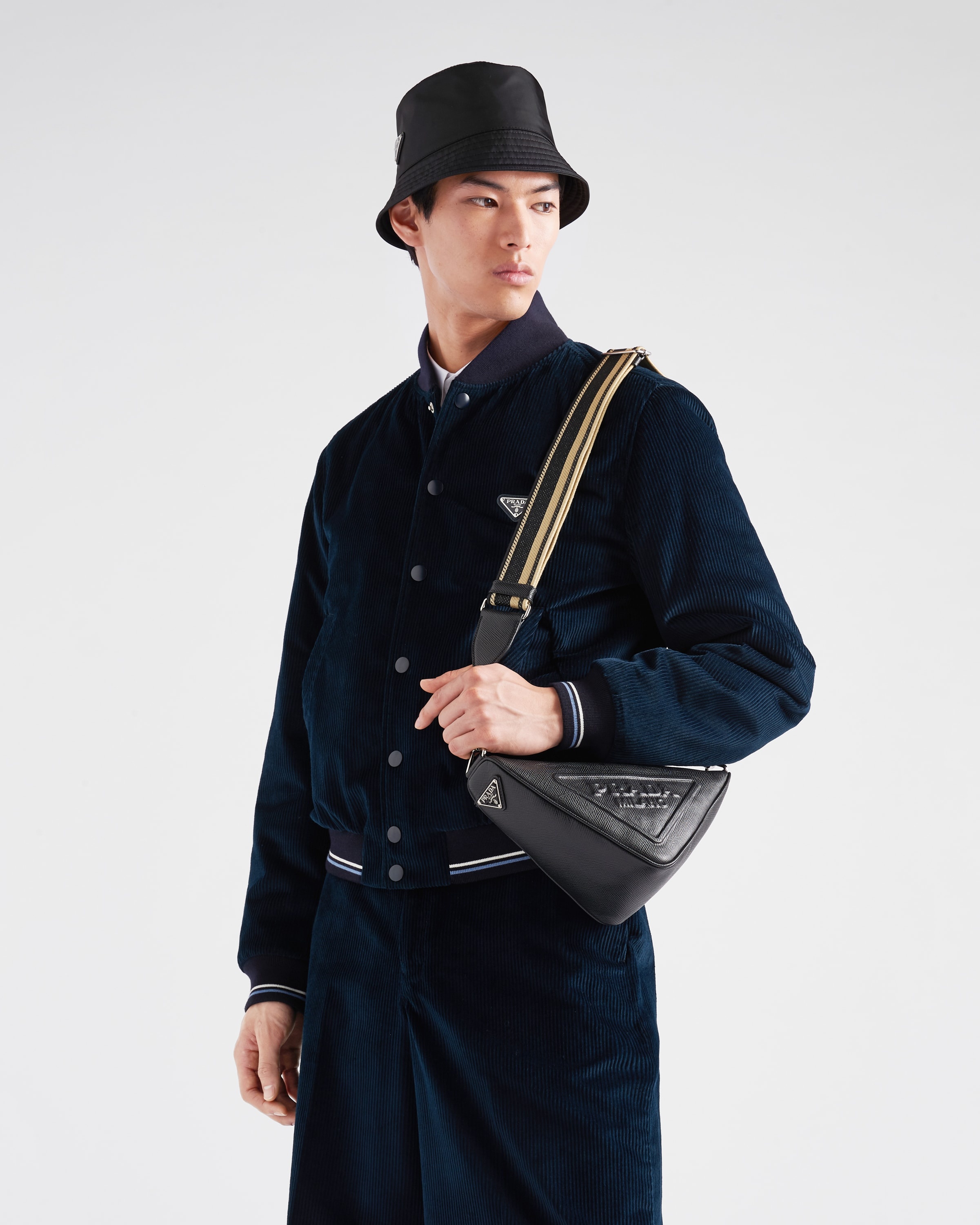 Saffiano Prada Triangle bag - 2