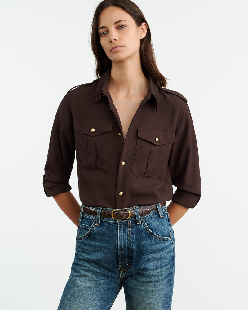 NILI LOTAN JEANETTE SHIRT outlook