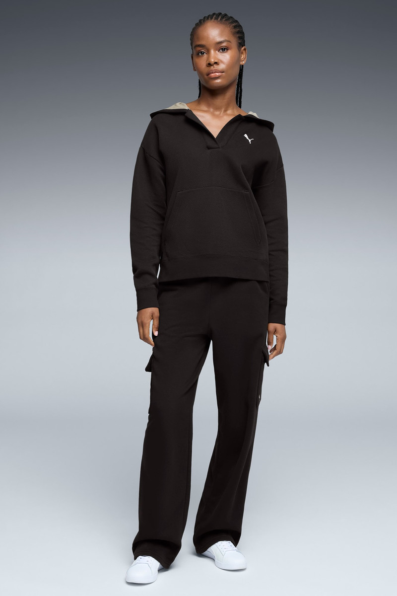 PUMA Elevated Essentials Women's Straight Leg Cargo Pants 5