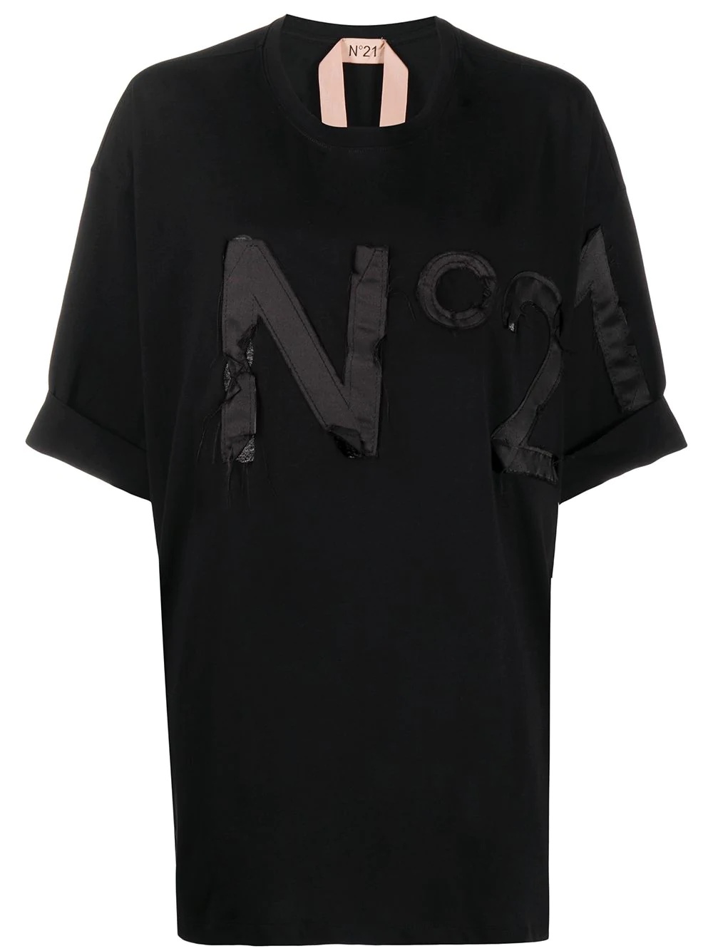 oversized logo T-shirt - 1