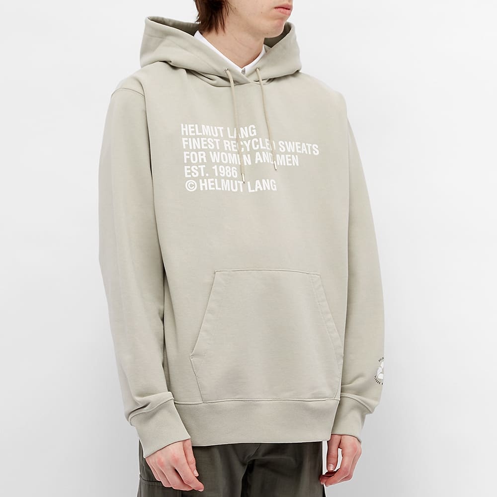 Helmut Lang Recycled Label Popover Hoody - 5