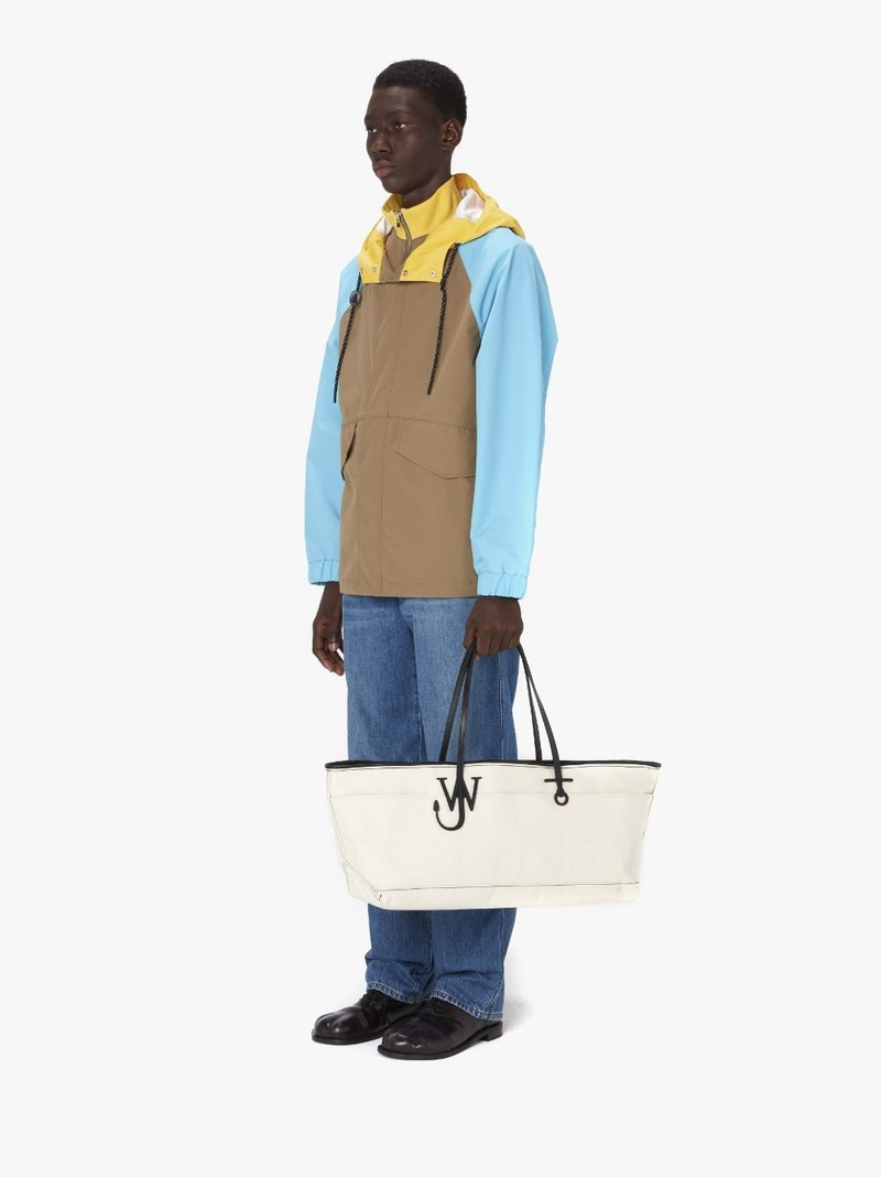 SHORT COLOUR BLOCK PARKA JACKET 4