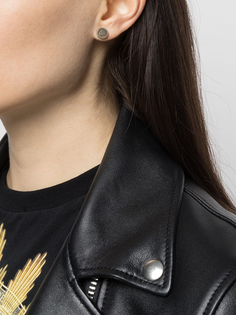 Parts of Four diamond-encrusted single earring outlook