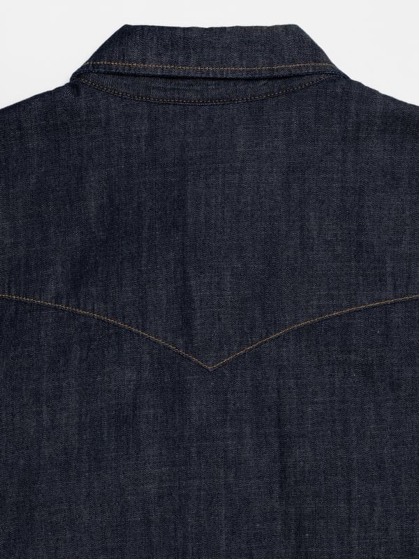 George Rinsed Denim Shirt - 4